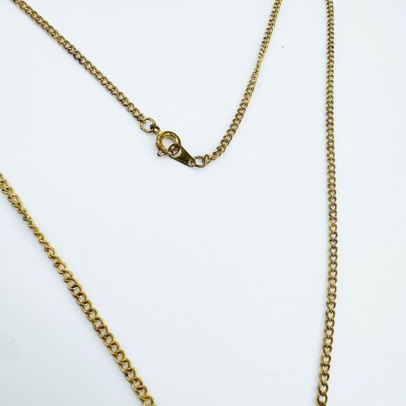 Vintage Hexagonal Wood Pendant Necklace Retro Geometric Minimalist - Picture 9 of 9